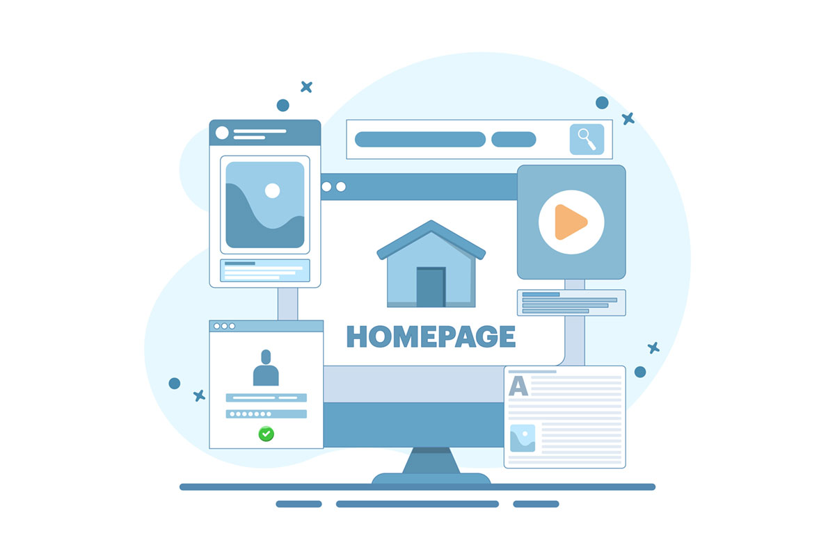 How to create a small business homepage